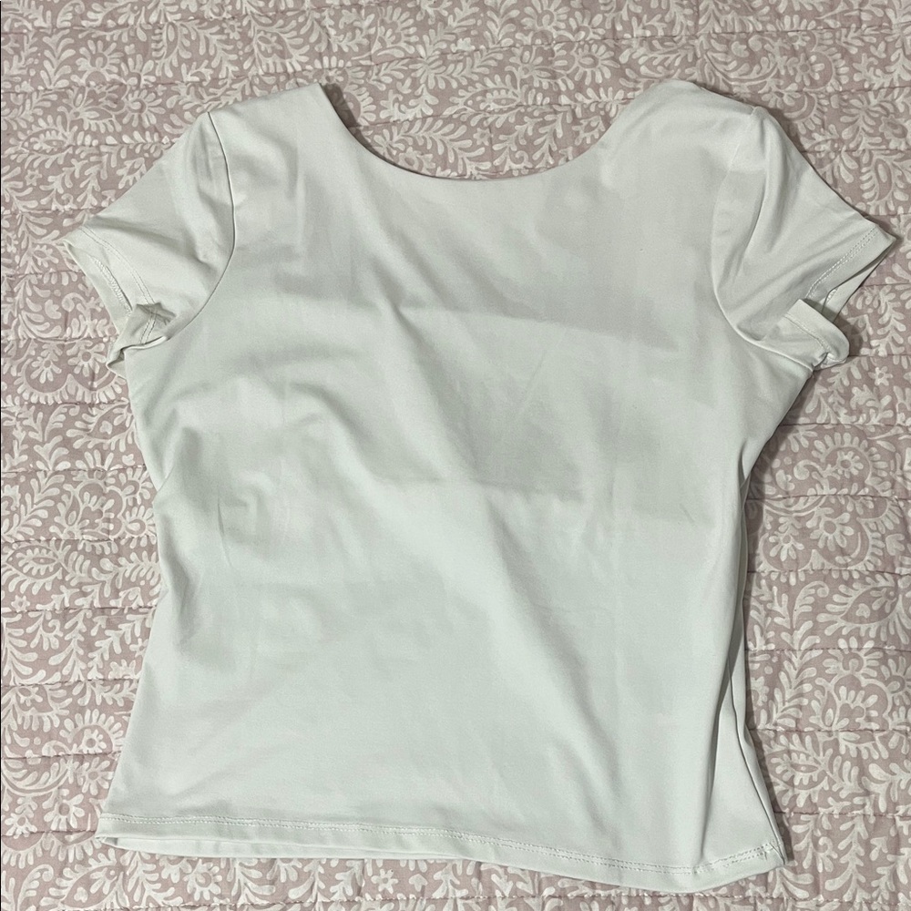 Cotton On White Low Back Women's Top